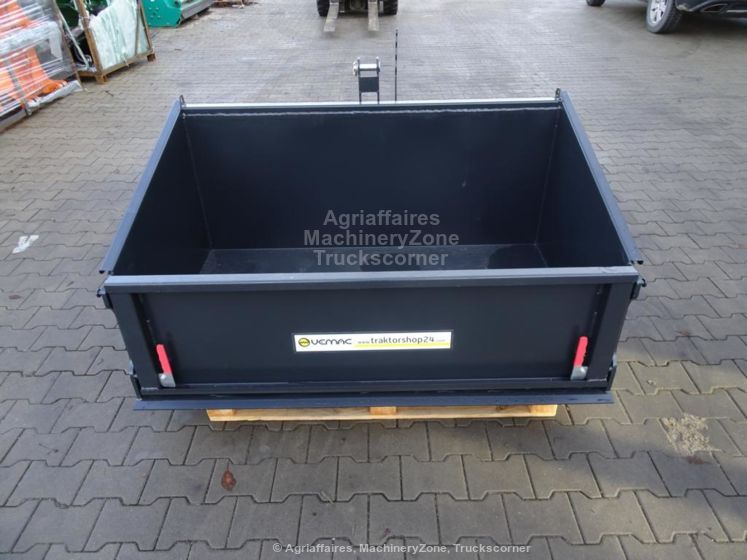 Autre remorque agricole 2024 VEMAC Transportbox 200cm Heckcontainer  Container Schaufel Traktor Neu à vendre, 715 EUR, - Agriaffaires