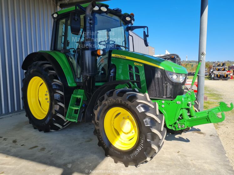 Tracteur agricole John Deere 6120M à vendre, 74500 EUR, 2021 - Agriaffaires
